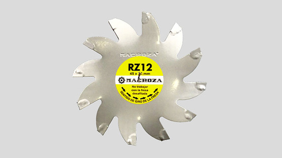 Фреза RZ12, 15×45 мм
