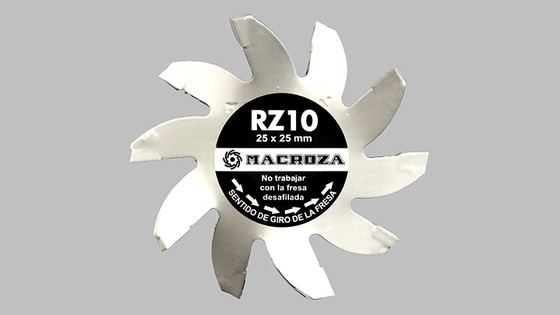 Фреза RZ10, 25×25 мм