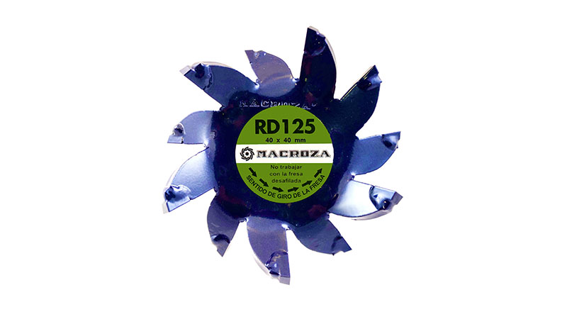 Фреза RD125, 40×40 мм