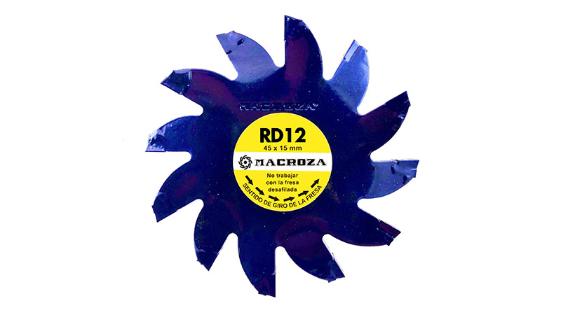 Фреза RD12, 15×45 мм