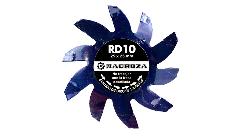 Фреза RD10, 25×25 мм