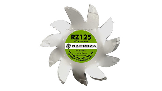 Фреза RZ125, 40×40 мм